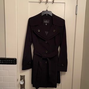 London Fog raincoat. Medium black